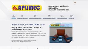 Diseño de la página web de Aplimec