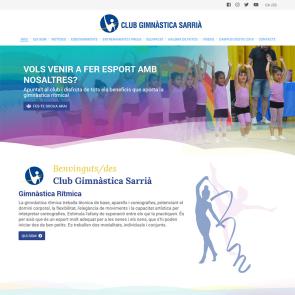 El Club Rítmica Sarrià de Ter estrena web