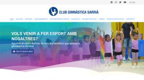 El Club Rítmica Sarrià de Ter estrena web