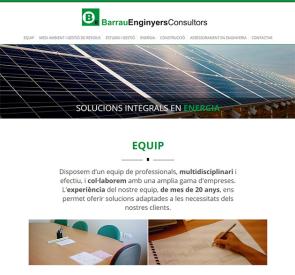 Barrau Enginyers Consultors renova la seva pàgina web